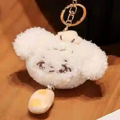 雄俊 卡通磁吸动物背包挂饰  可爱呆萌小熊书包装饰 萌宠猫咪包包挂件 狗狗钥匙扣 萌宠狗狗 玩偶 毛绒挂件