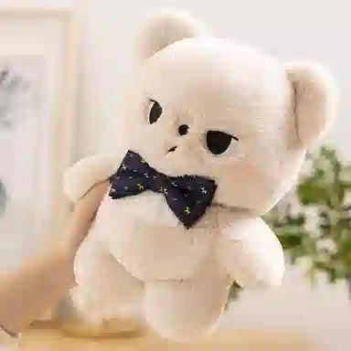 雄俊 拽酷小熊 玩偶 毛绒公仔