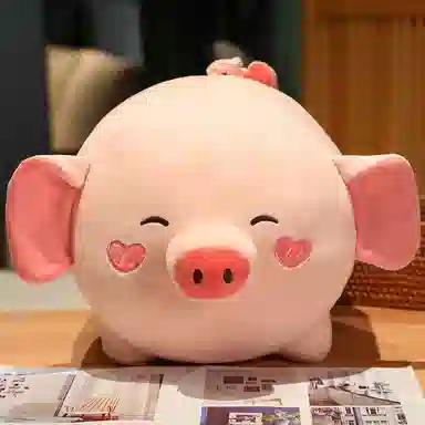 雄俊 一只肥猪 粉红猪猪 可爱趴趴猪 玩偶 毛绒公仔