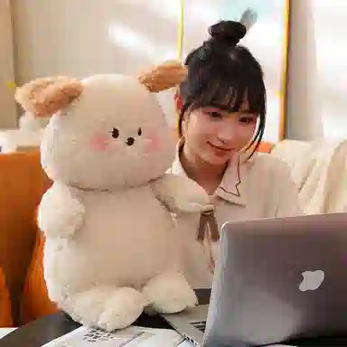 雄俊 茶米 玩偶 毛绒公仔