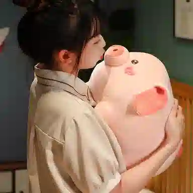 雄俊 一只肥猪 粉红猪猪 可爱趴趴猪 玩偶 毛绒公仔