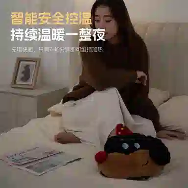 雄俊 美式腊肠狗充电暖宝宝 萌趣可爱 玩偶周边