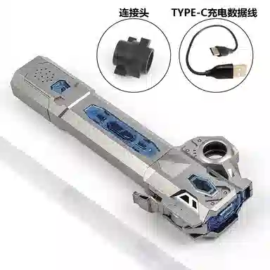雄俊 伸缩发光炫彩多色宝剑 光动感战斗音效 玩具