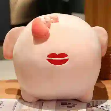 雄俊 一只肥猪 粉红猪猪 可爱趴趴猪 玩偶 毛绒公仔