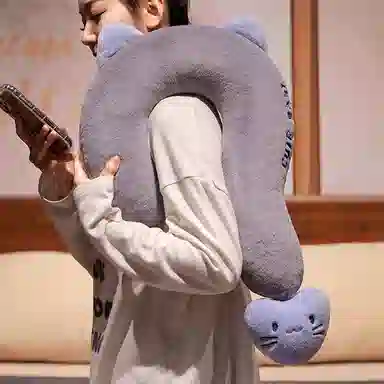 雄俊 多巴胺问号抱枕 玩偶 毛绒公仔
