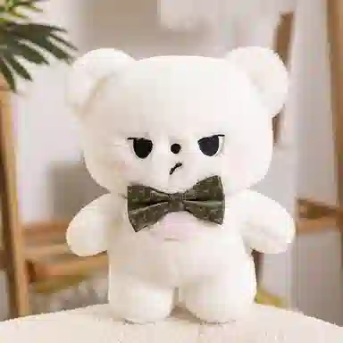 雄俊 拽酷小熊 玩偶 毛绒公仔