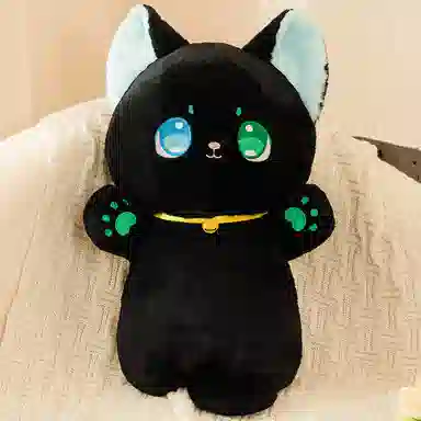 雄俊 可爱猫咪布娃娃抱枕 玩偶 毛绒公仔