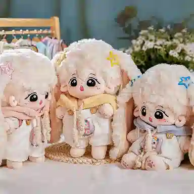 雄俊 奶糖棉花娃娃 玩偶 毛绒公仔