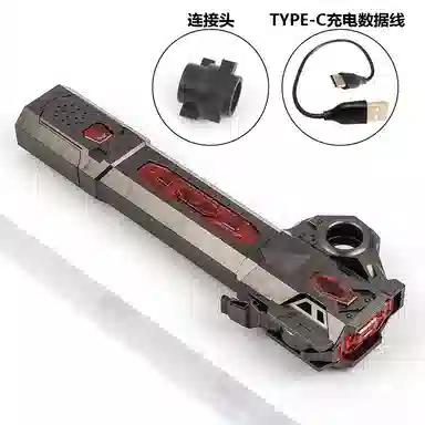 雄俊 伸缩发光炫彩多色宝剑 光动感战斗音效 玩具