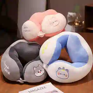 雄俊 哈尼系列午睡枕 趴睡枕抱枕 玩偶周边