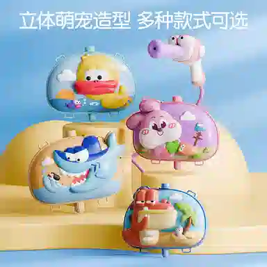 雄俊 大容量背包水枪 抽拉式水枪 枪型玩具
