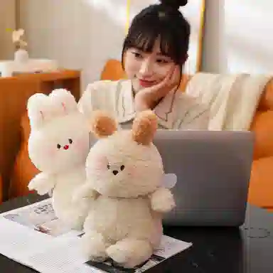 雄俊 茶米 玩偶 毛绒公仔