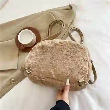 雄俊 可爱斜跨包女痛包吧唧包二次元日系单肩包手提包学院风 治愈 玩偶周边