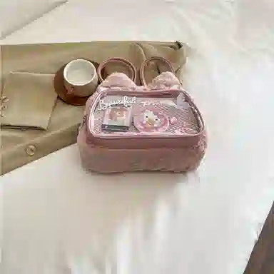 雄俊 可爱斜跨包女痛包吧唧包二次元日系单肩包手提包学院风 治愈 玩偶周边