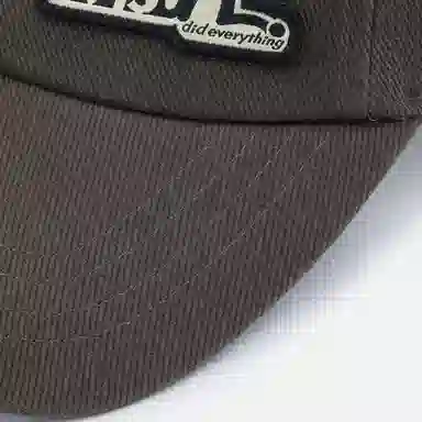 EVISU Duckbill Cap Autumn Patch Cotton