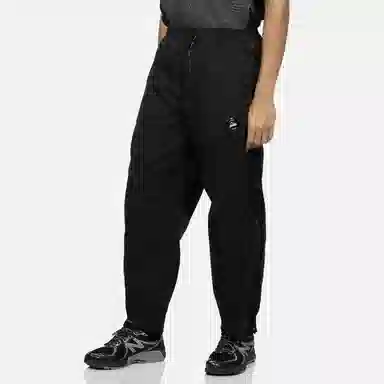 EVISU KURO SS24 Side Zip Joggers Black