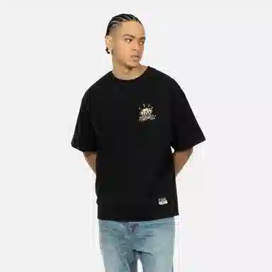 EVISU SS24 Diamond Daruma Print T-Shirt