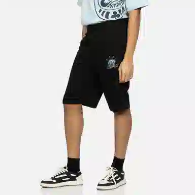 EVISU SS24 Black Shorts