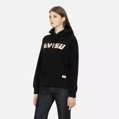 EVISU AW23 Hoodie Black