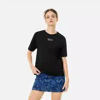 EVISU M Logo Tee Black