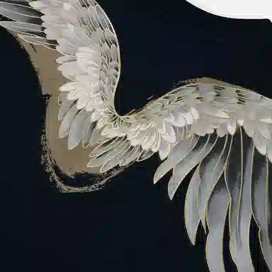 EVISU Hand-Printed Big M Tee