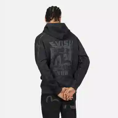 EVISU Hoodie Black
