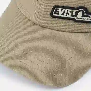 EVISU Duckbill Cap Autumn Patch Cotton
