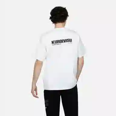 EVISU AW23 Logo Print Crewneck T-Shirt