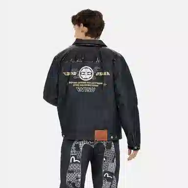 EVISU Denim Blue Jacket