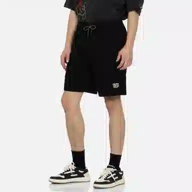 EVISU KURO SS24 Black Shorts
