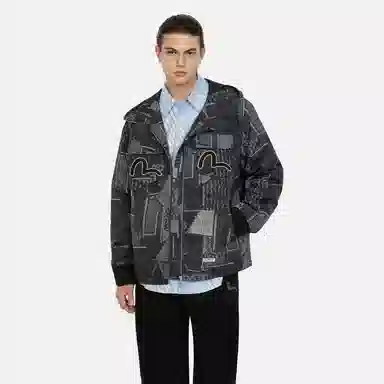 EVISU Denim Jacket Navy