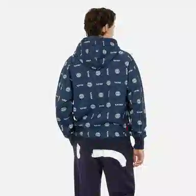 EVISU Denim Blue Hoodie