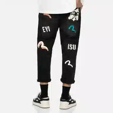 EVISU SS24 Denim Black