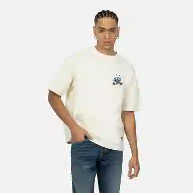 EVISU SS24 Diamond Daruma Print T-Shirt