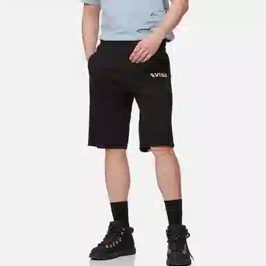 EVISU 23SS Black Shorts