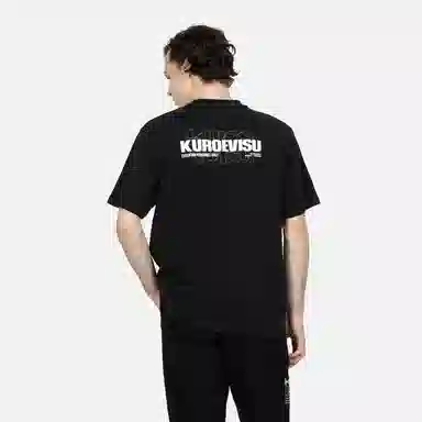 EVISU AW23 Logo Print Crewneck T-Shirt