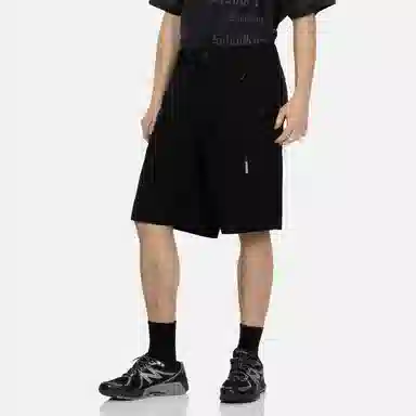 EVISU KURO SS24 Black Shorts