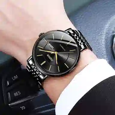 Jin Shi Dun Classic Black Dial