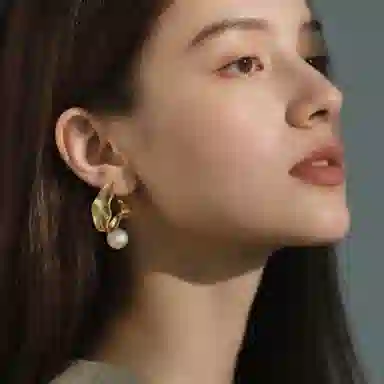 Qingyejiu Jinlanji Sugar Paper Earrings