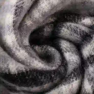 上海故事 加双面温暖时尚休闲格纹大方长辈礼盒 山羊绒 绒线围巾 男女同款情侣款