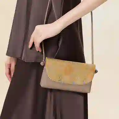 上海故事 新中式国风高级感精致潮流 桑蚕丝 单肩包 女款 多色