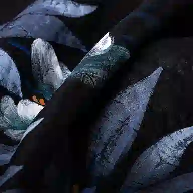 上海故事 【专柜同款】手工彩绘香云纱高贵优雅 桑蚕丝 丝巾 女款