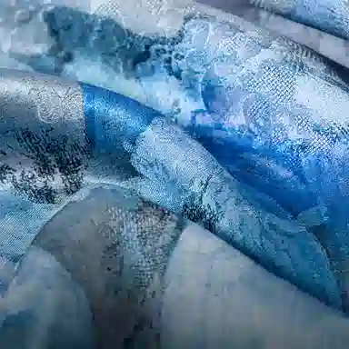 上海故事 【专柜同款】提花双面印花大方巾精致古典优雅真丝 桑蚕丝 丝巾 女款