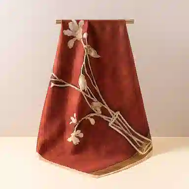 上海故事 真丝印花双面礼盒装 桑蚕丝 丝巾 女款