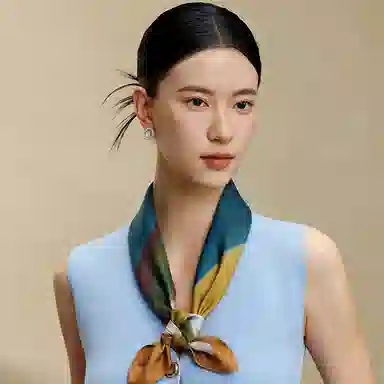 上海故事 真丝印花双面礼盒装 桑蚕丝 丝巾 女款