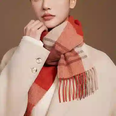 上海故事 秋冬款高品质山羊绒细腻紧密保暖百搭多色选择礼盒包装 绒线围巾 女款