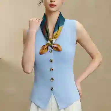 上海故事 真丝印花双面礼盒装 桑蚕丝 丝巾 女款