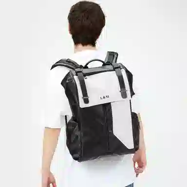 L&M Backpack Black