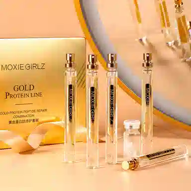 慕斯女孩黄金蛋白肽 保湿淡纹紧致淡化细纹美白控油 养护提拉美容院套装