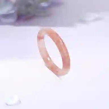 百利金 桃花酿贵妃镯宽扁条 典雅气质温婉大方轻奢时尚高级感国潮新中式汉服旗袍搭配闭口手饰#好运 金丝玉 手镯 男女同款情侣款